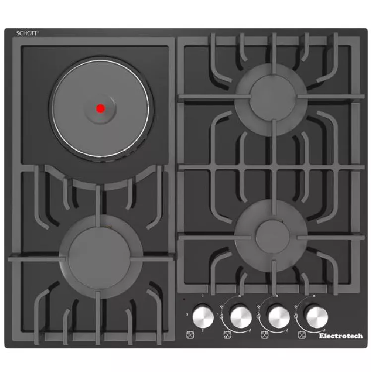 Плита Electrotech Kup 60 3GP Black Glass