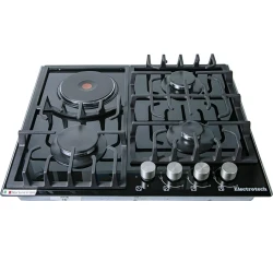 Плита Electrotech Kup 60 3GP Black Glass