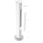 Ventilyator Stadler Form Peter (White)