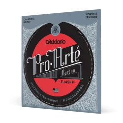 Аксессуары для гитары D-Addario Pro-Arte Carbon EJ45FF Normal Tension