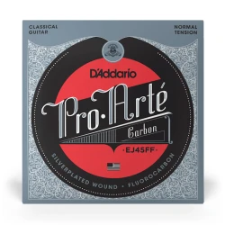 Аксессуары для гитары D-Addario Pro-Arte Carbon EJ45FF Normal Tension