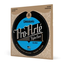Gitara aksessuarları D-Addario Pro-Arte Nylon EJ50 Hard Tension