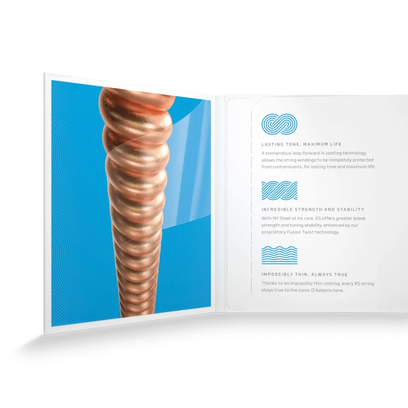 Аксессуары для гитары D-Addario XSAPB1253 Phosphor Bronze Light