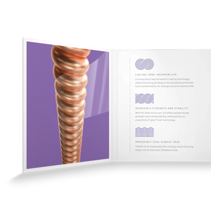 Gitara aksessuarları D-Addario XSAPB1152 Phosphor Bronze Custom Light