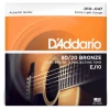 Аксессуары для гитары D-Addario EJ10 80/20 Bronze 10-47 Extra Light