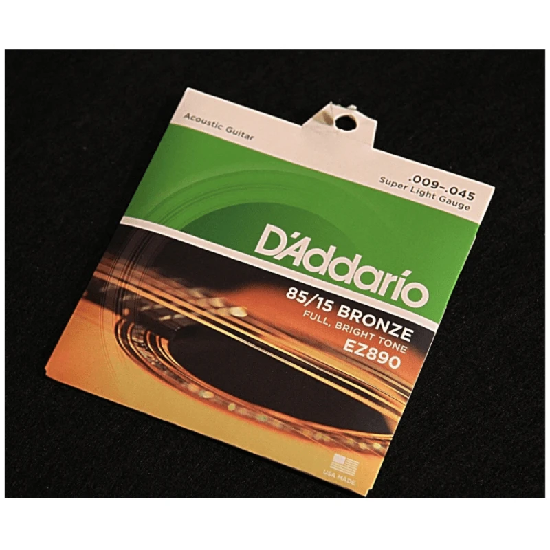 Gitara aksessuarları D-Addario EZ890 85/15 Bronze 9-45 Super Light