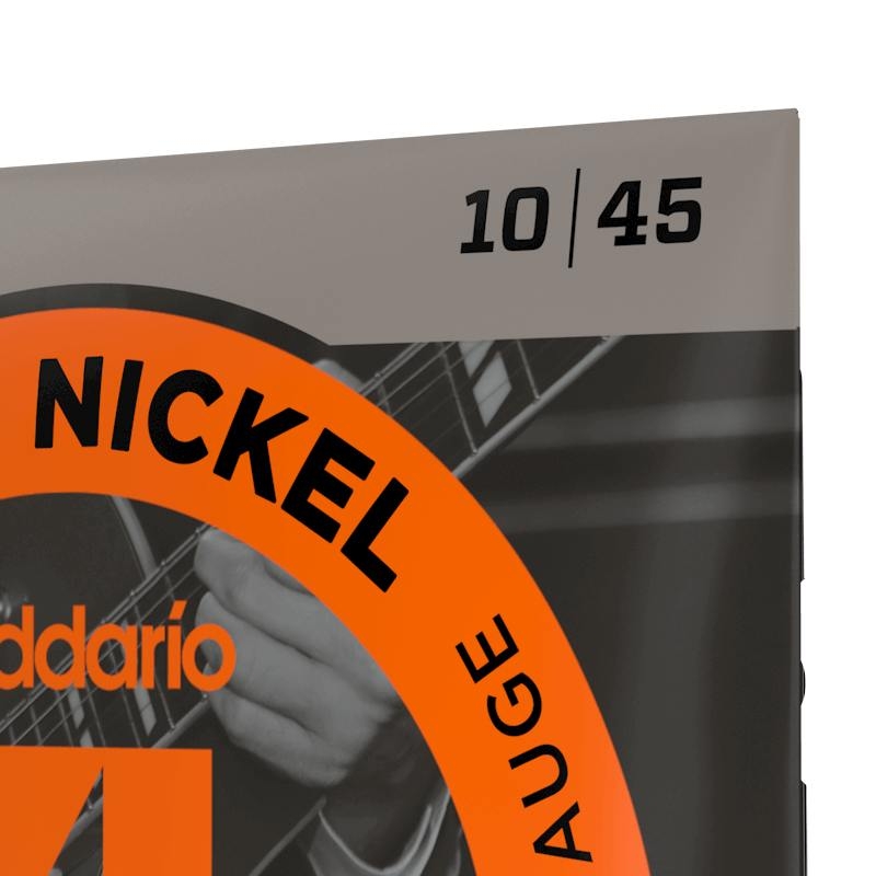 Аксессуары для гитары D-Addario EPN110 Pure Nickel 10-45 Regular Light