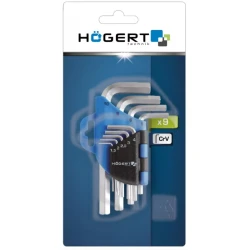 Набор ключей Hogert HT1W802/9 шт.