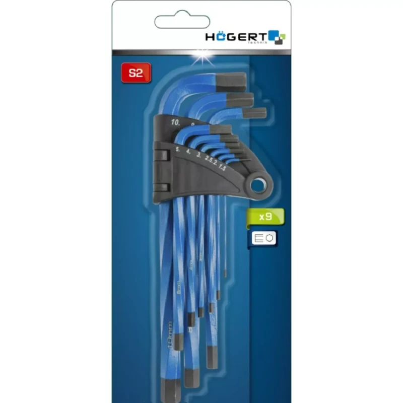 Açar dəsti Hogert  HT1W805/9 əd.