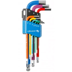Açar dəsti Hogert  HT1W806/9 əd.