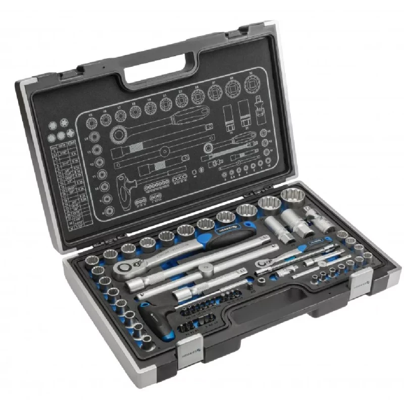 Açar dəsti Hogert HT1R470 / 60 PCS