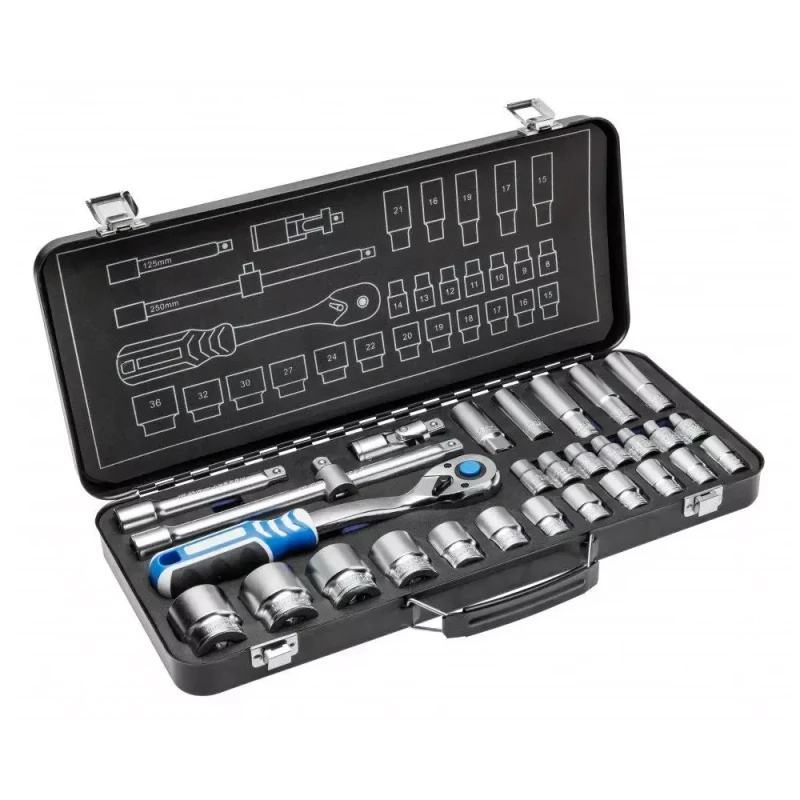 Набор ключей Hogert HT1R478 / 18 PCS