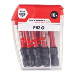 Başlıq dəsti Milwaukee PH2 50mm /10 pcs (4932430855)