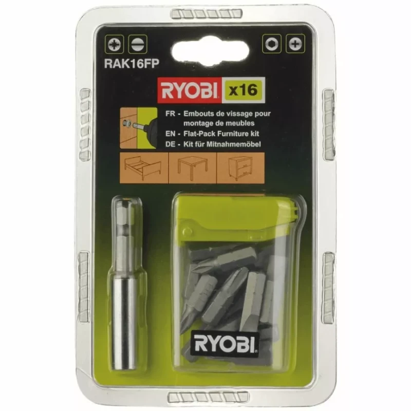 Başlıq dəsti Ryobi RAK16FP/16 pcs