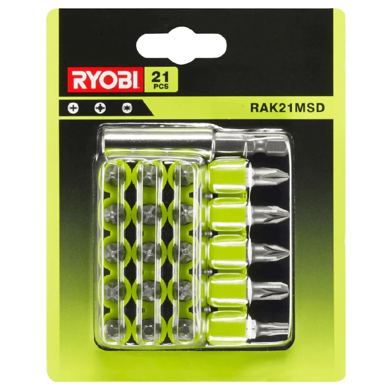 Başlıq dəsti Ryobi RAK21MSD/21 pcs