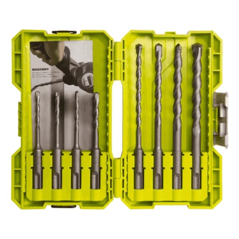 Burğu dəsti Ryobi SDS+ RAK08SDS2 / 8 PCS