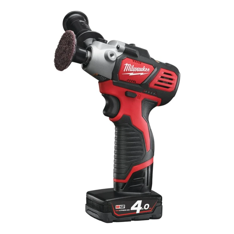 Полировальная машина Milwaukee M12BPS-421X (MIX SET+2.0&4.0)