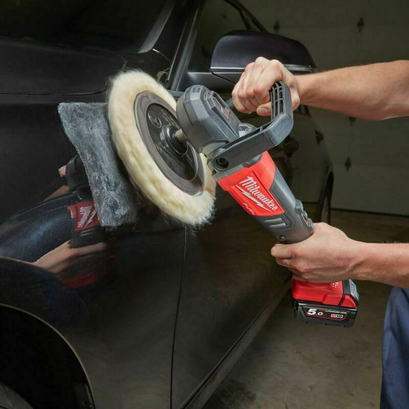 Полировальная машина Milwaukee M18FAP180-502X (SET+2X5.0)