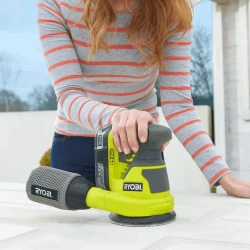 Шлифовальная машина Ryobi R18ROS-0 / 18V