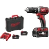 Дрель-шуруповерт Milwaukee M18BPD-202C (CASE+2X2.0)