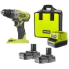 Drel-şurup bağlayan Ryobi R18DD3-220S (Bag+2X2.0)