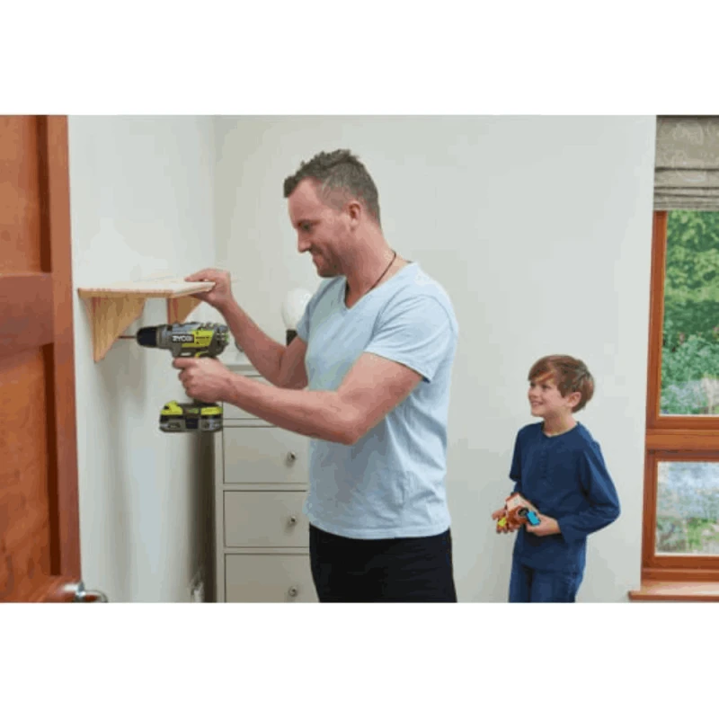 Drel-şurup bağlayan Ryobi  R18PDBL-225S (BAG+2X2.5)