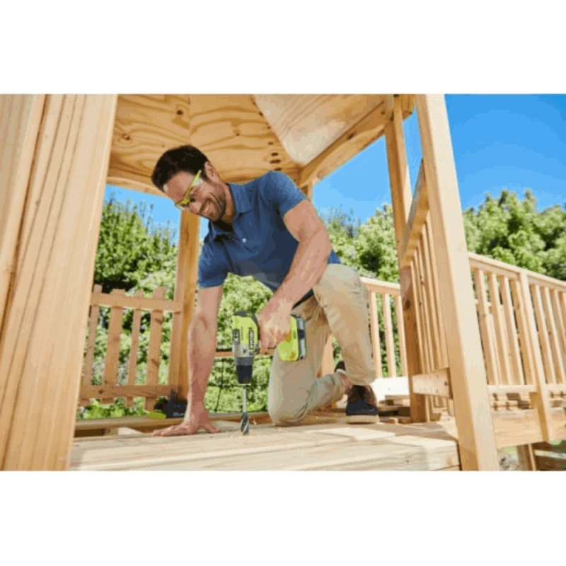 Drel-şurup bağlayan Ryobi  R18PDBL-225S (BAG+2X2.5)