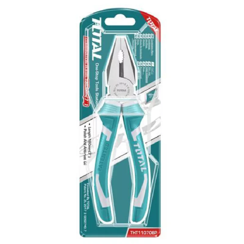 Плоскогубцы Total THT110706 P/180 мм