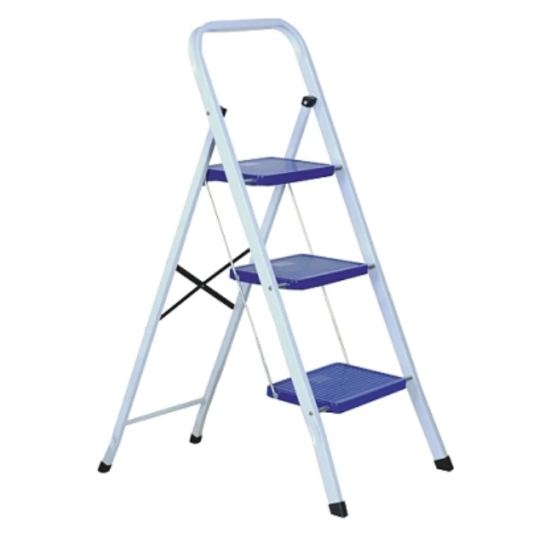 Лестница Alumet 3 широкие ступени стальная (MK803)