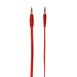 AUX кабель Trust Flat Audio Cable 1M Red
