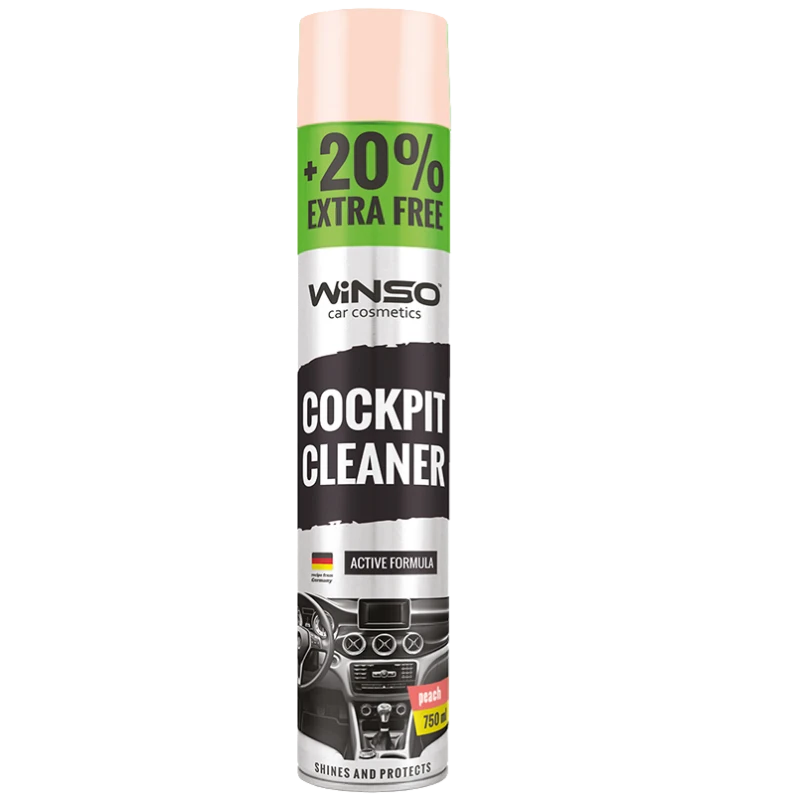 Средство для ухода за автомобилем Winso Cockpit Cleaner Peach 750 ml