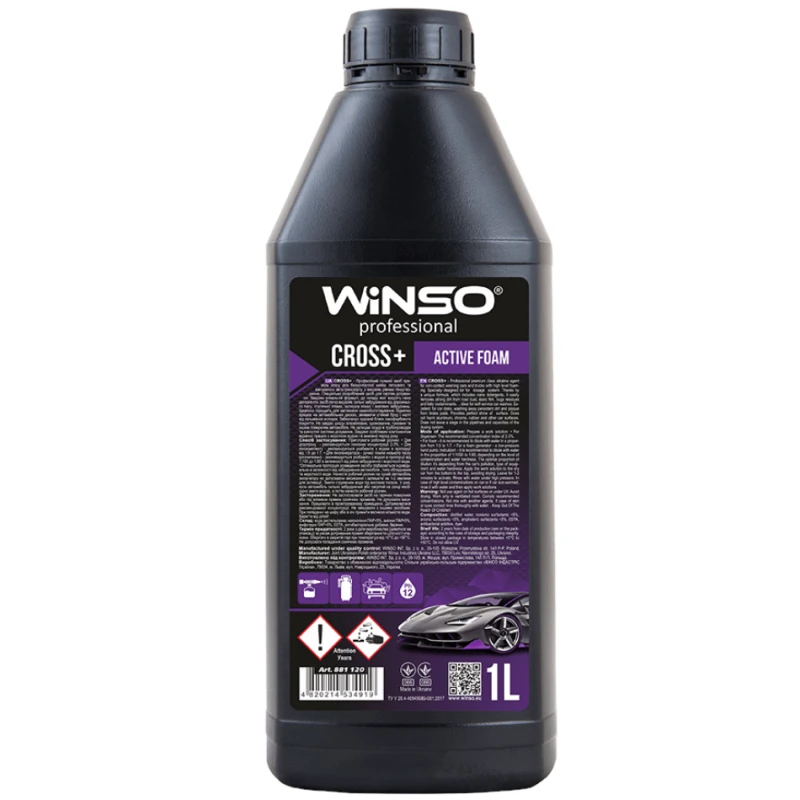Avtomobil qulluq vasitələri Winso Cross + Active Foam 1 lt 881140