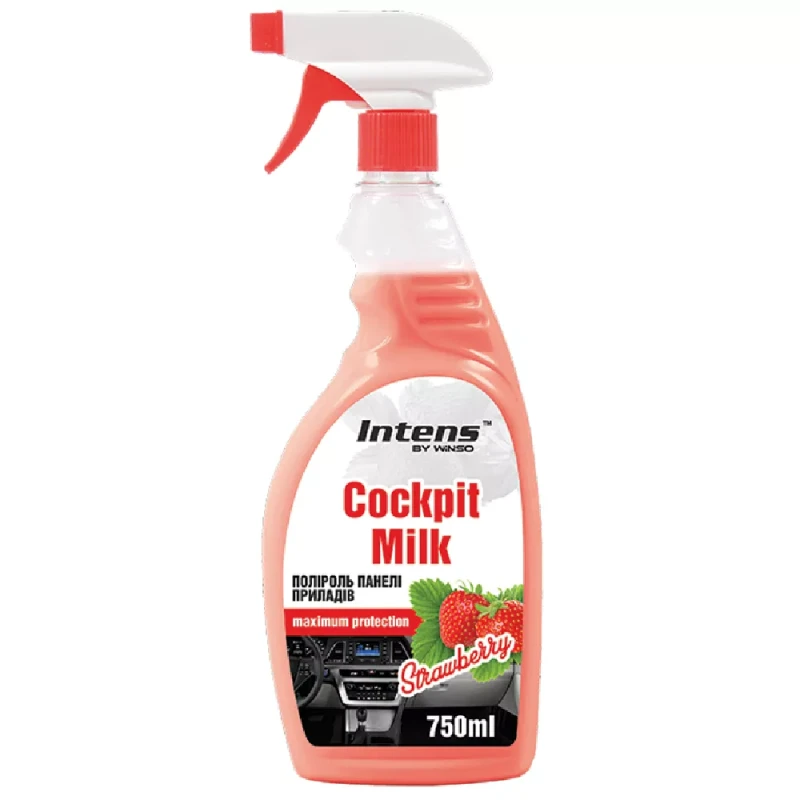 Avtomobil qulluq vasitələri Winso Cockpit Milk Strawberry 750 ml 875014