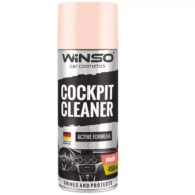 Avtomobil qulluq vasitələri Winso Cockpit Cleaner Peach 450 ml 840580