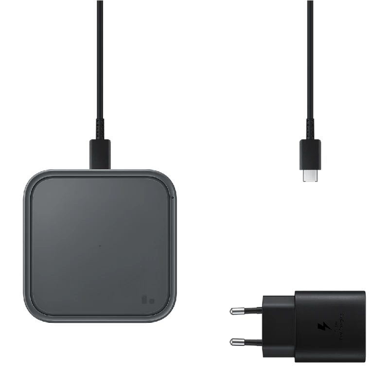Быстрое беспроводное зарядное устройство Samsung 15W EP-P2400TBRGRU
