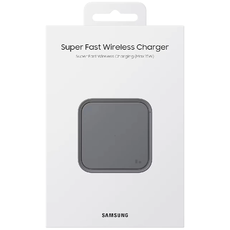 Быстрое беспроводное зарядное устройство Samsung 15W EP-P2400TBRGRU