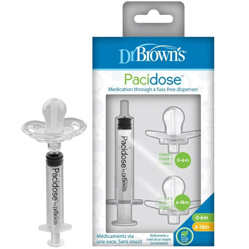 Соска-пустышка для лекарств Dr.Brown's Pasidose HG100.R1