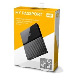 SSD və HDD kartlar WD Ext. HDD 1Tb My Passport Black