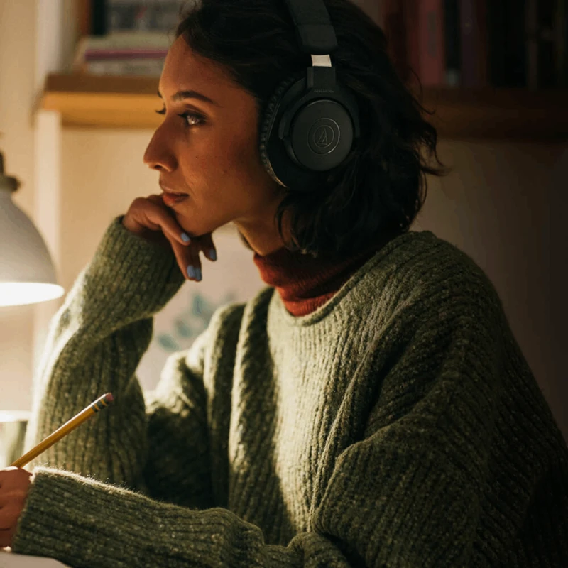 Наушники Audio-Technica On Ear ATH-M20XBT Black