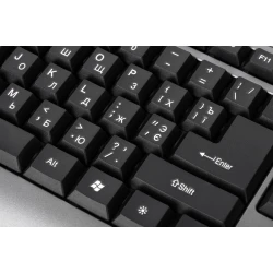 Klaviatura 2E KM1010 USB Black