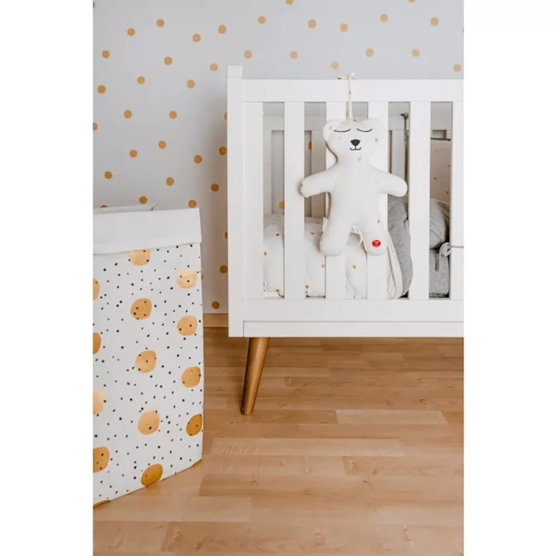 Balaca Ayı Teddy Musiqili Oyuncaq 40 sm Jersey Gold Dots