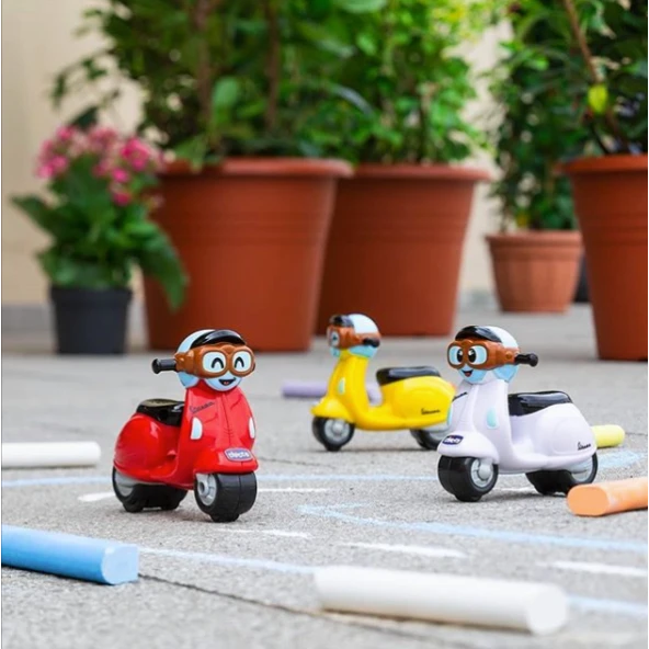 Chicco Oyuncaq Avtomobili Mini Vespa Sarı