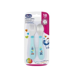 Uşaq üçün çəngəl-qaşıq dəsti Chicco 00016102200000