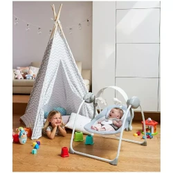 Chicco Swing-Relax & Play yelləncək boz / 00079148190000
