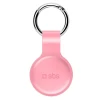 SBS Airtag Silicone Case Pink TEAIRTAGCASEP