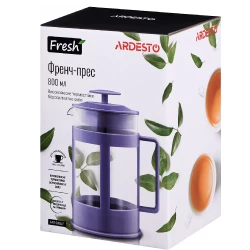 Frenc press Ardesto 800ml Purple AR1008LF