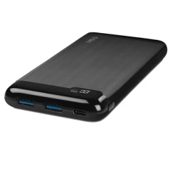 Powerbank Ttec PowerSlim LCD 10000mAh 20W Black/ 2BB185S