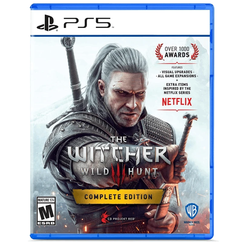 Диск Playstation 5 The Witcher 3 Wild Hunt Complete Edition