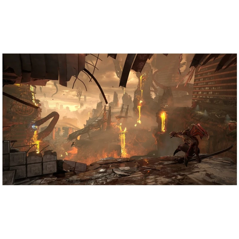 Диск PlayStation 4 DOOM Eternal. Deluxe Edition