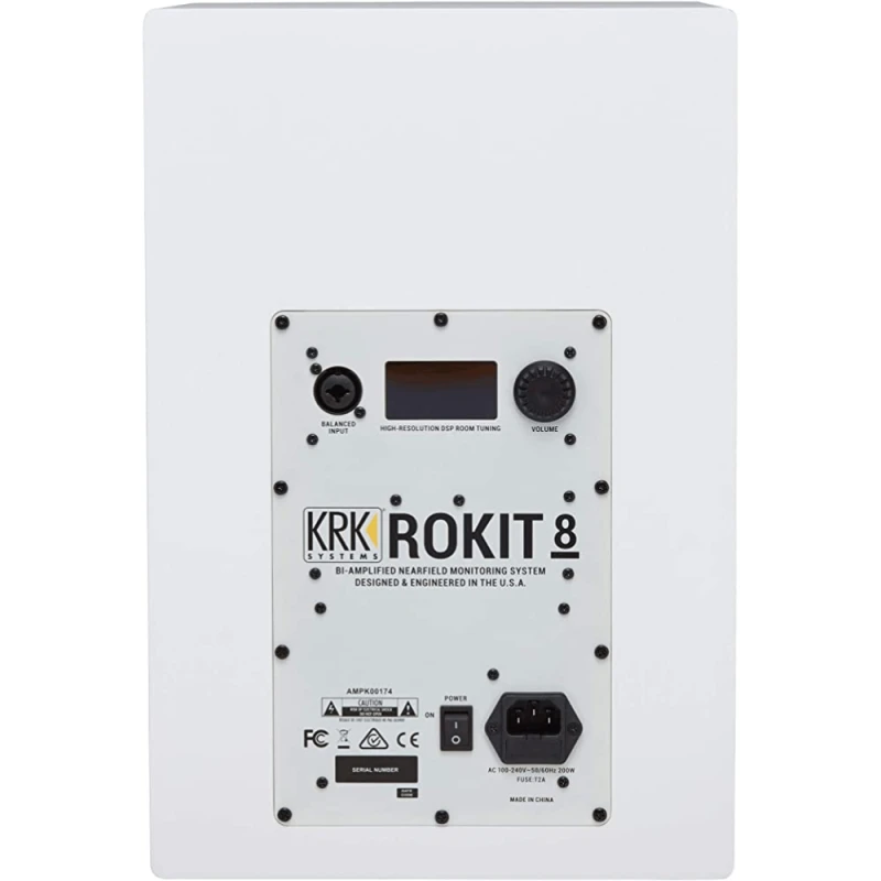 Студийный монитор KRK RP 8 G4 WT